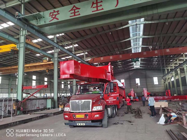 起重機(jī)發(fā)貨現(xiàn)場