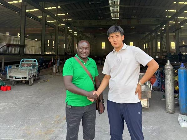 肯尼亞客戶來廠采購